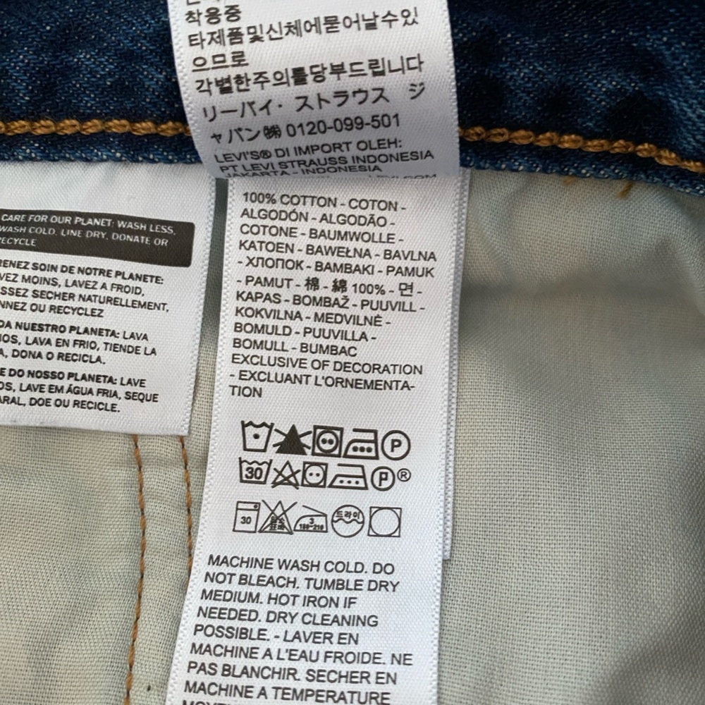 Levi's 501 90’s SELVEDGE Jeans 30x28 - Picture 10 of 12